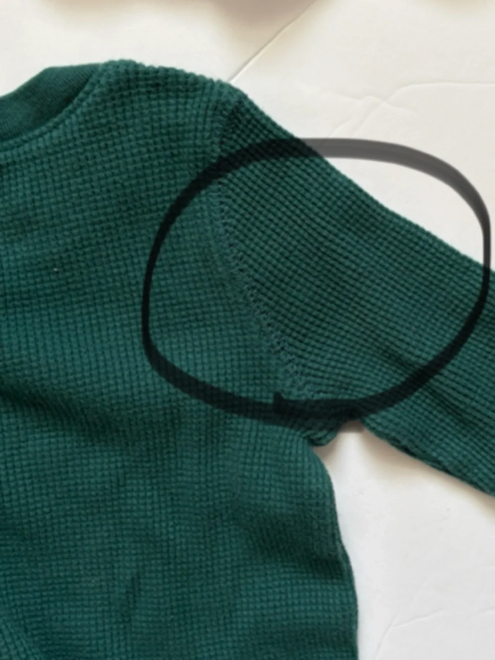 Baby Gap Brannan’s Favorites Navy Green Thermal Long Sleeve Shirt Size 12-18M
